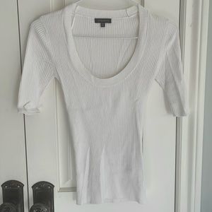 Dynamite knit like top size XS white